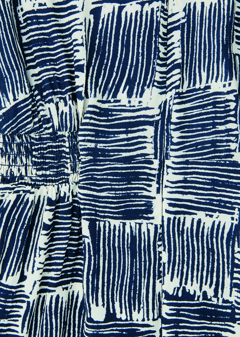 Petite Hatch Squares Jumpsuit