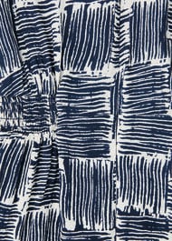 Petite Hatch Squares Jumpsuit