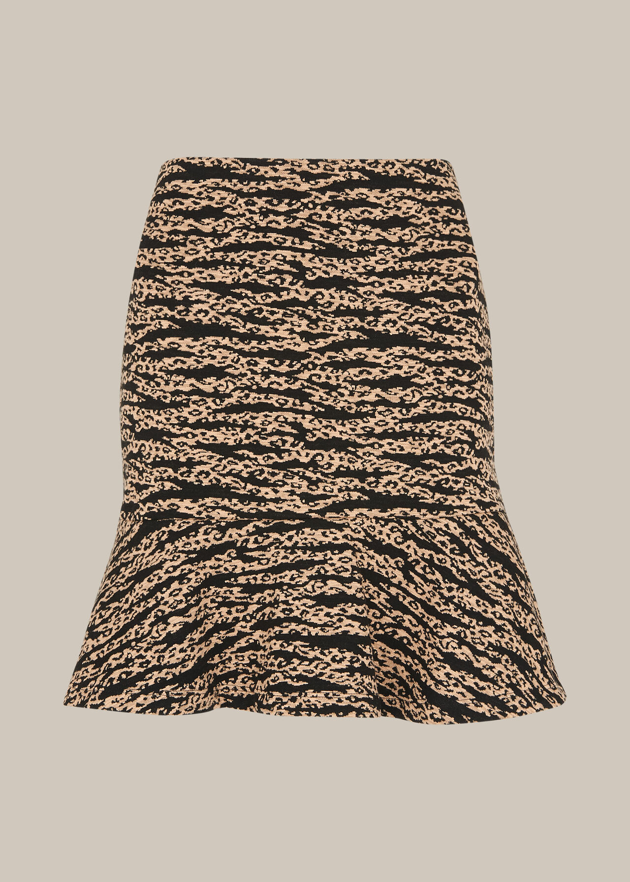 Tiger Leopard Flippy Skirt
