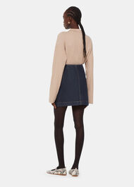 Denim Mini Skirt