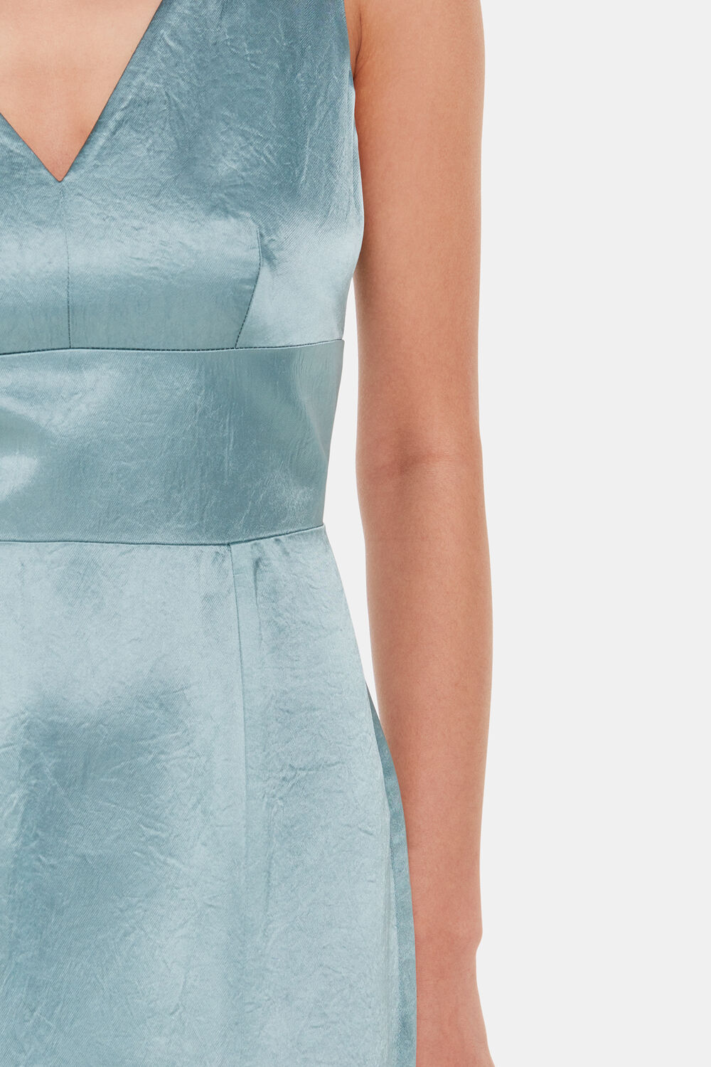 Charlotte Satin Maxi Dress
