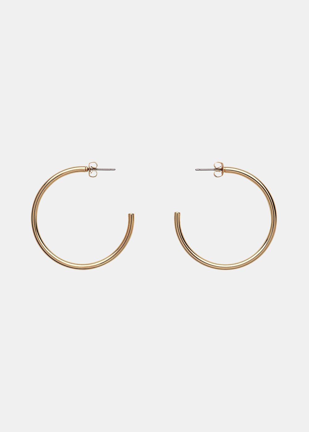 Large Classic Hoop Earring Gold