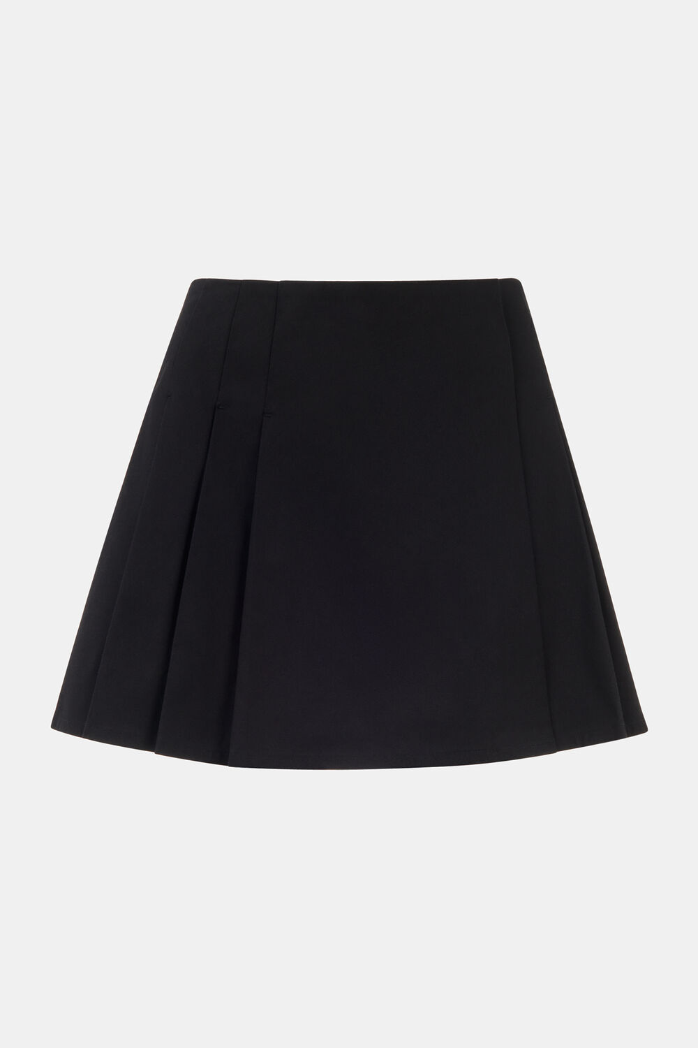Pleated Mini Skirt
