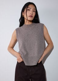 Wool Sleeveless Tank