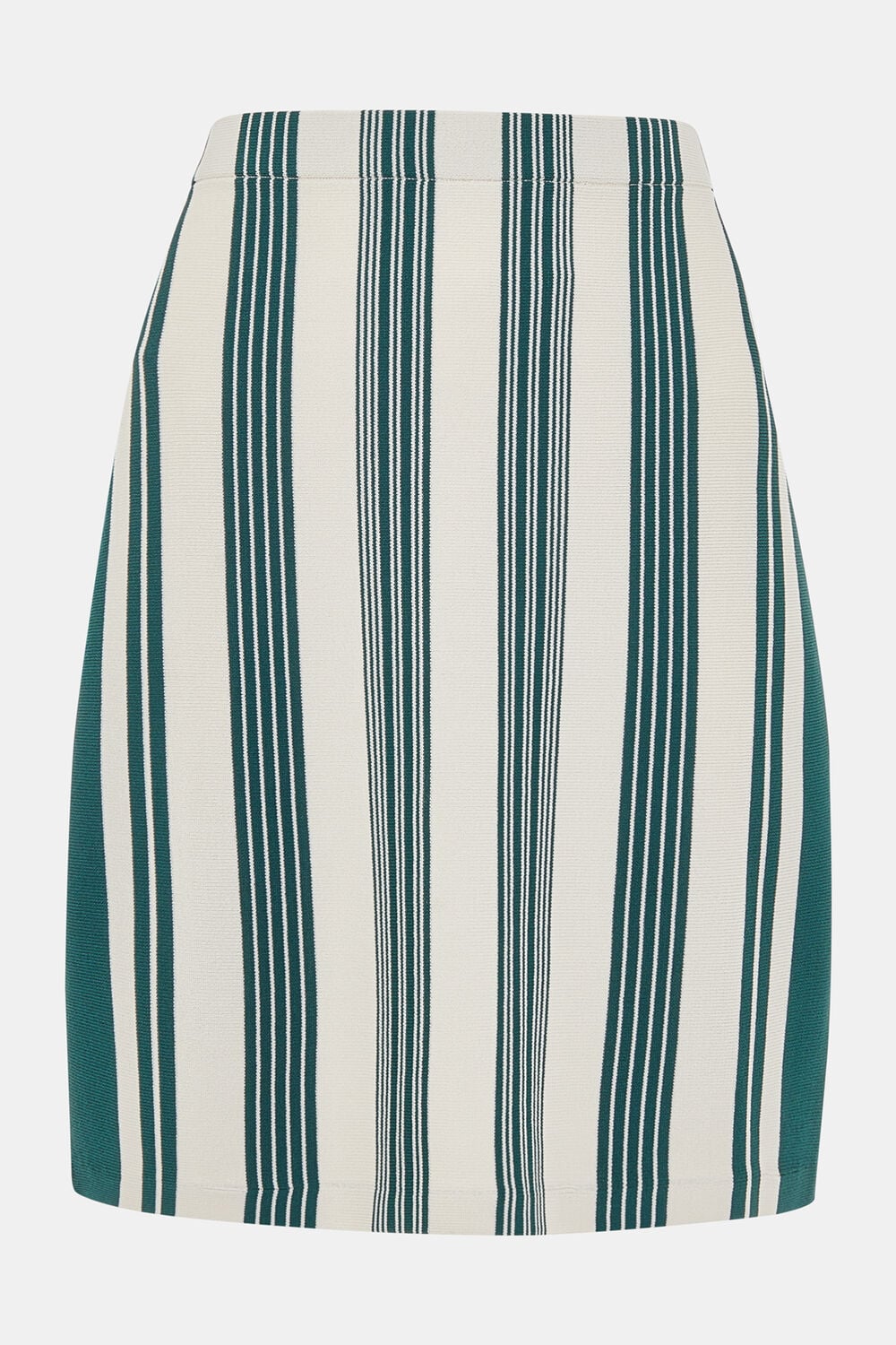 Vertical Stripe Knitted Skirt