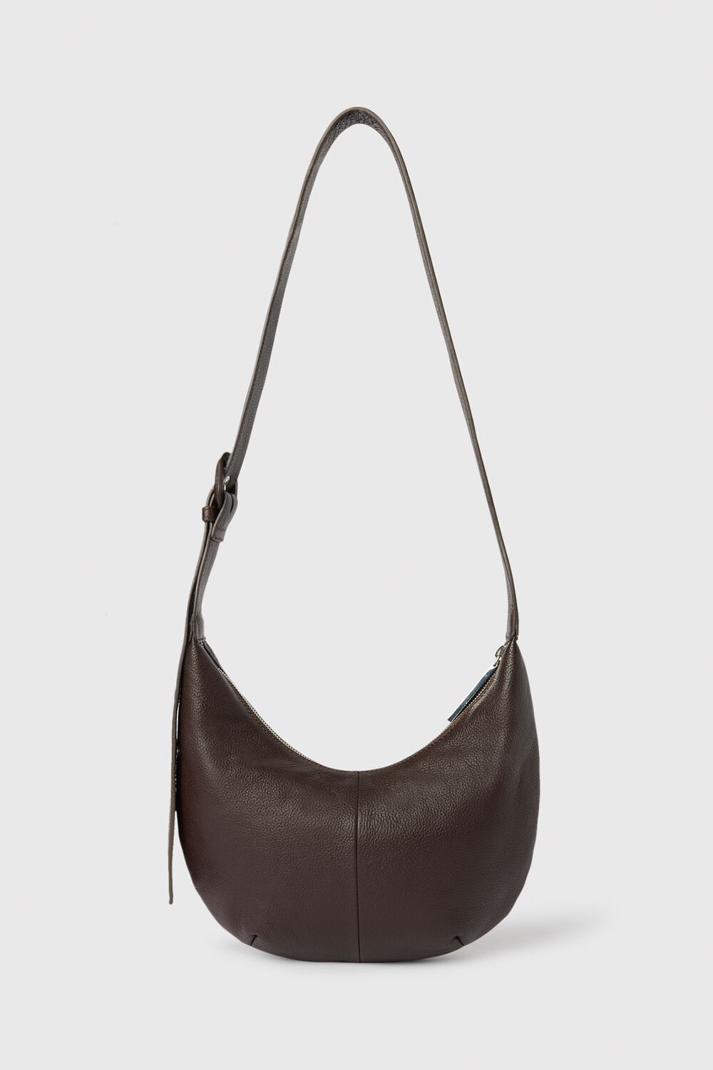 Small Sia Curved Crossbody Bag