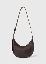 Small Sia Curved Crossbody Bag