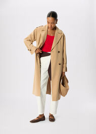 Petite Riley Trench Coat