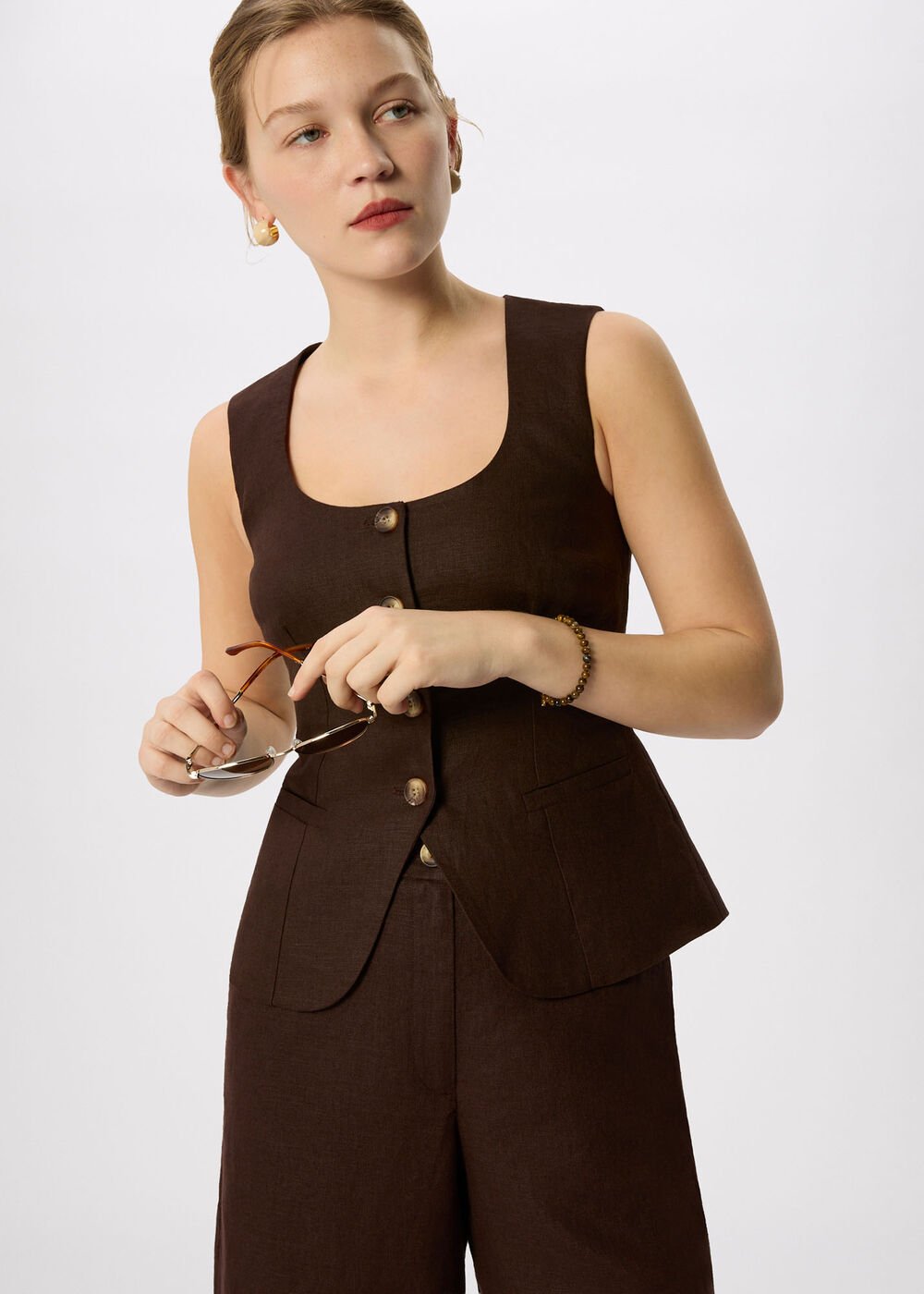 Linen Waistcoat