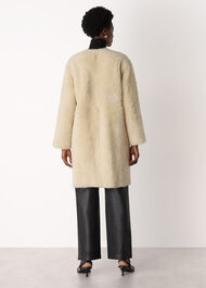 Shearling Cocoon Coat