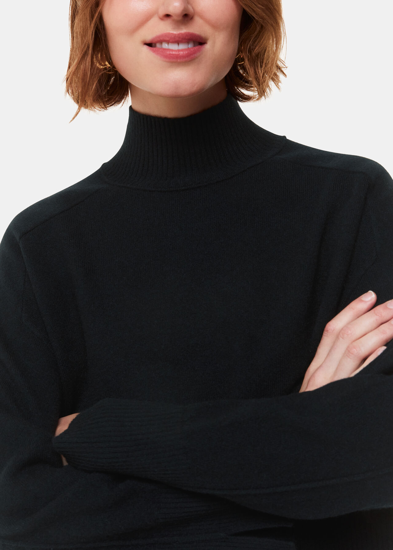 Cashmere Funnel Neck