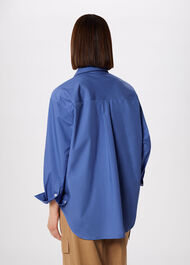 Oversized Cotton Poplin Shirt