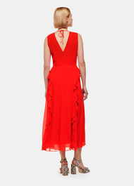 Nellie Frill Detail Midi Dress