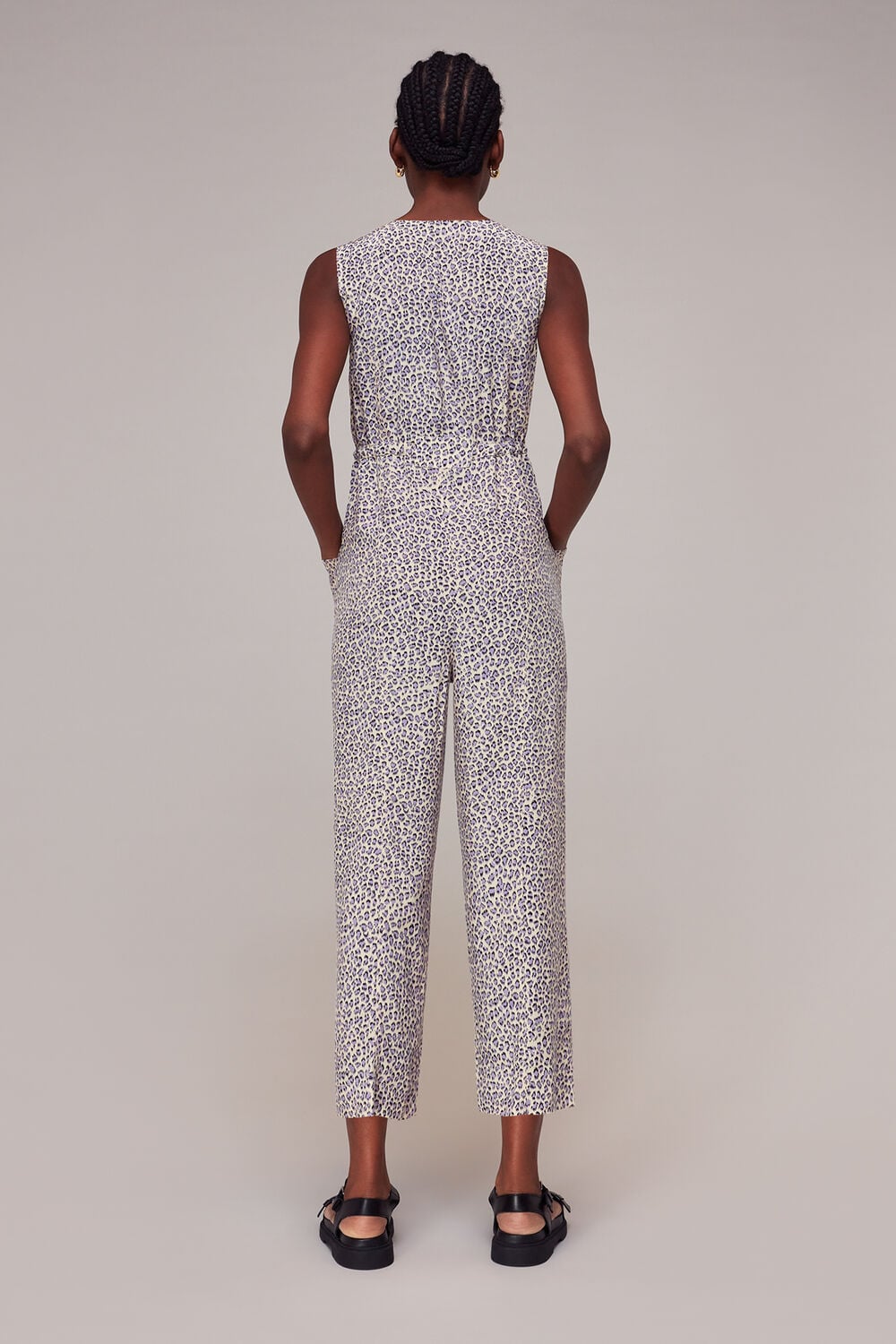 Dashed Leopard Jess Jumpsuit