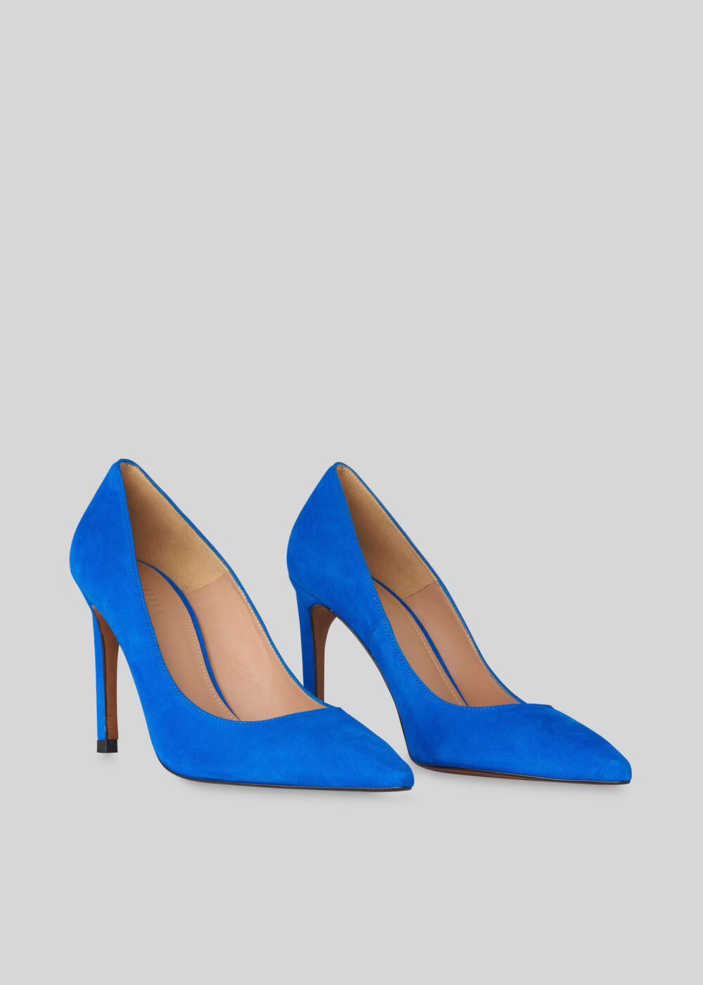 Cornel Suede Point Pump Blue