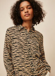 Tiger Leopard Blouse