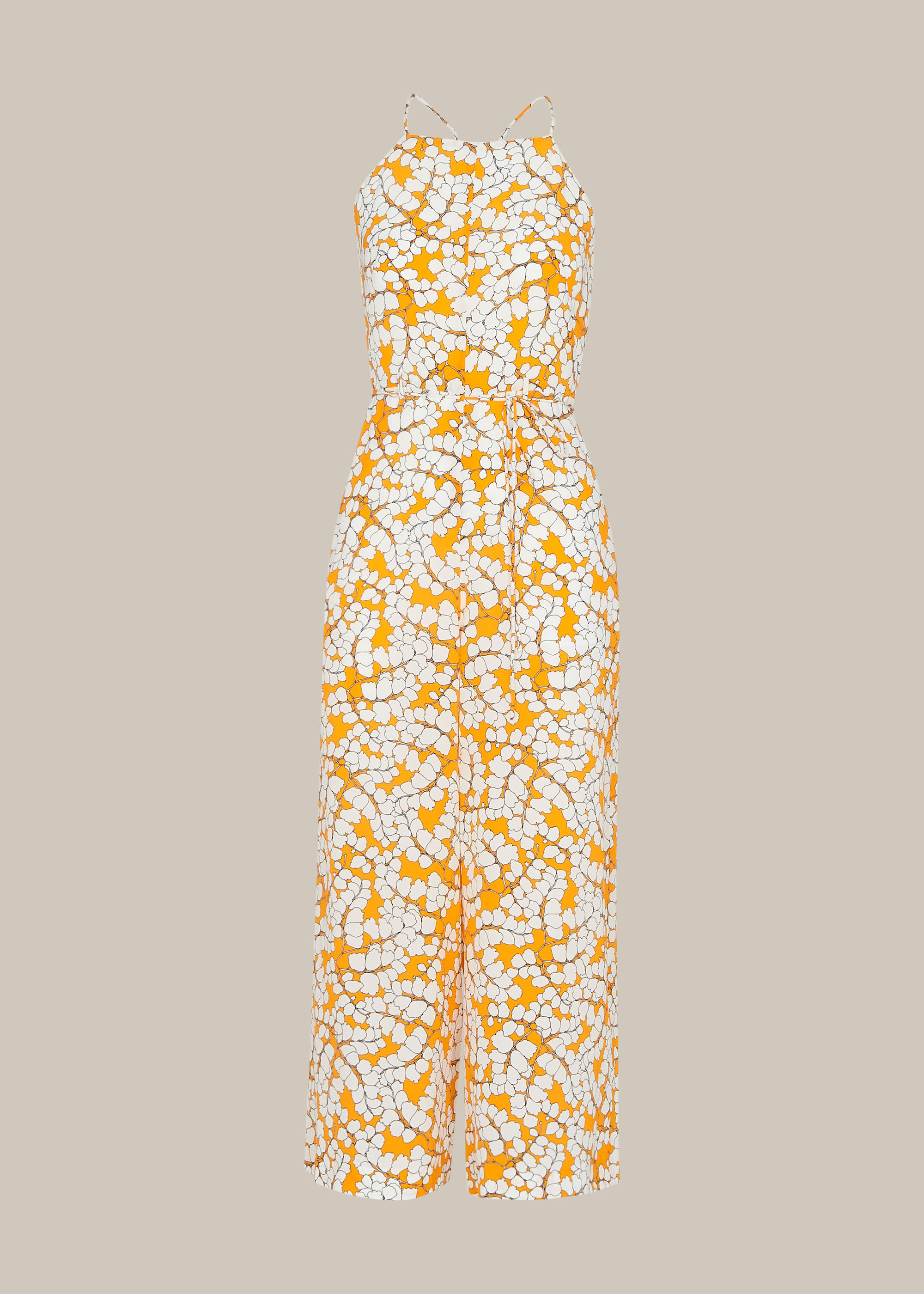 whistles orange jumpsuit