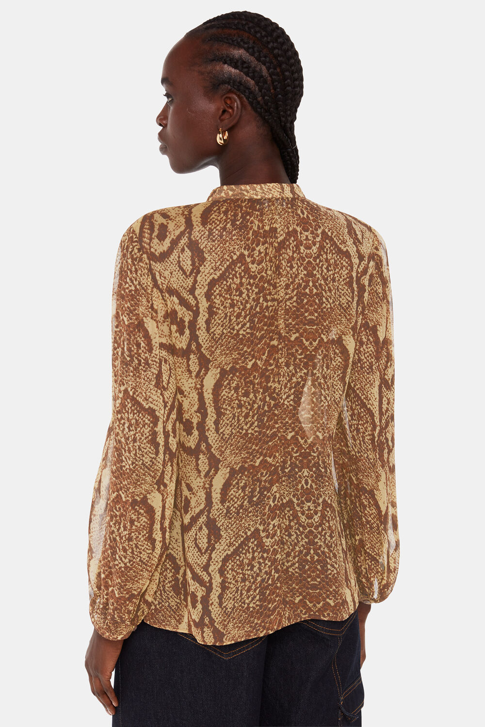 Serpent Print Shirt