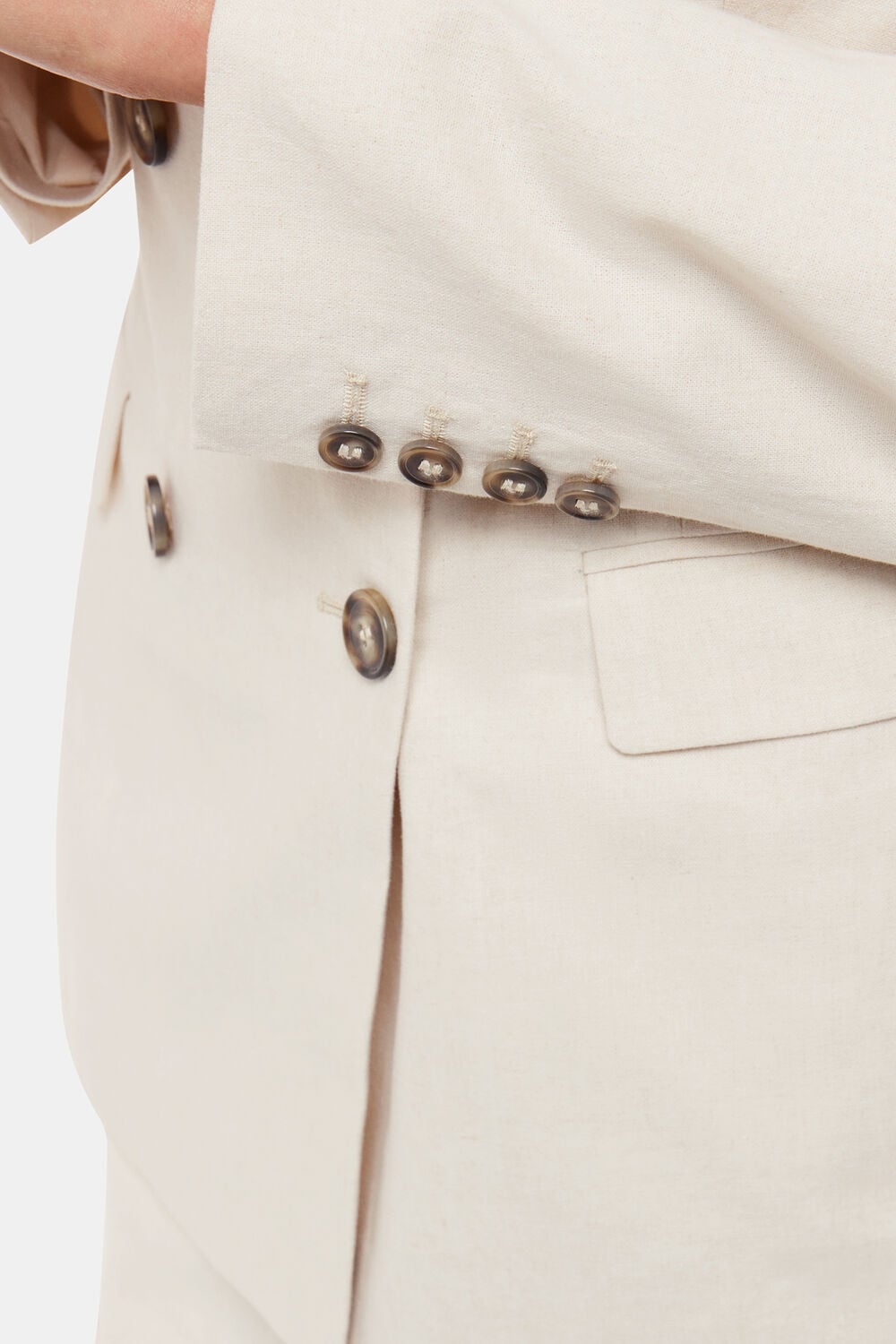 Lindsey Linen Blend Blazer