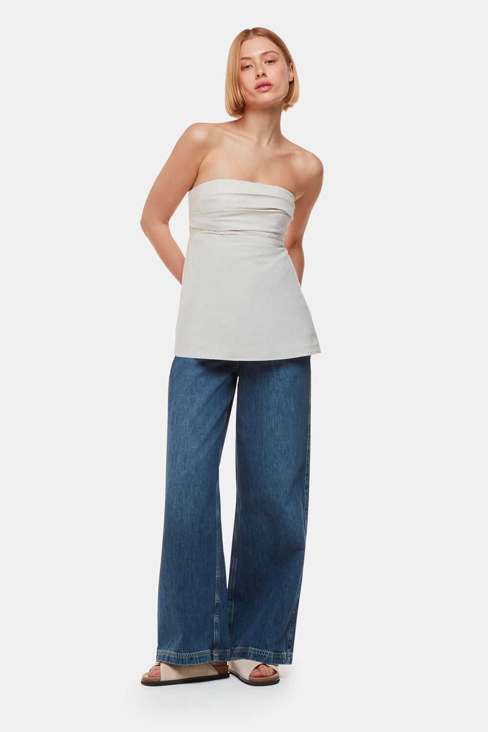 Neutral Ellery Buckle Slide