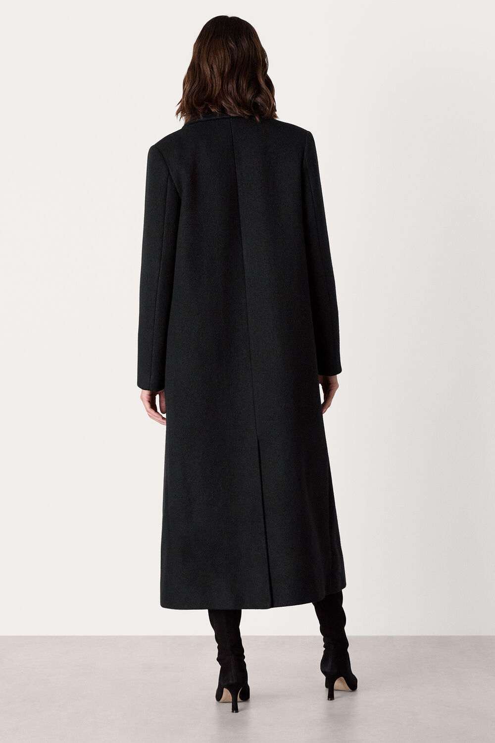 Black Lori Longline Coat