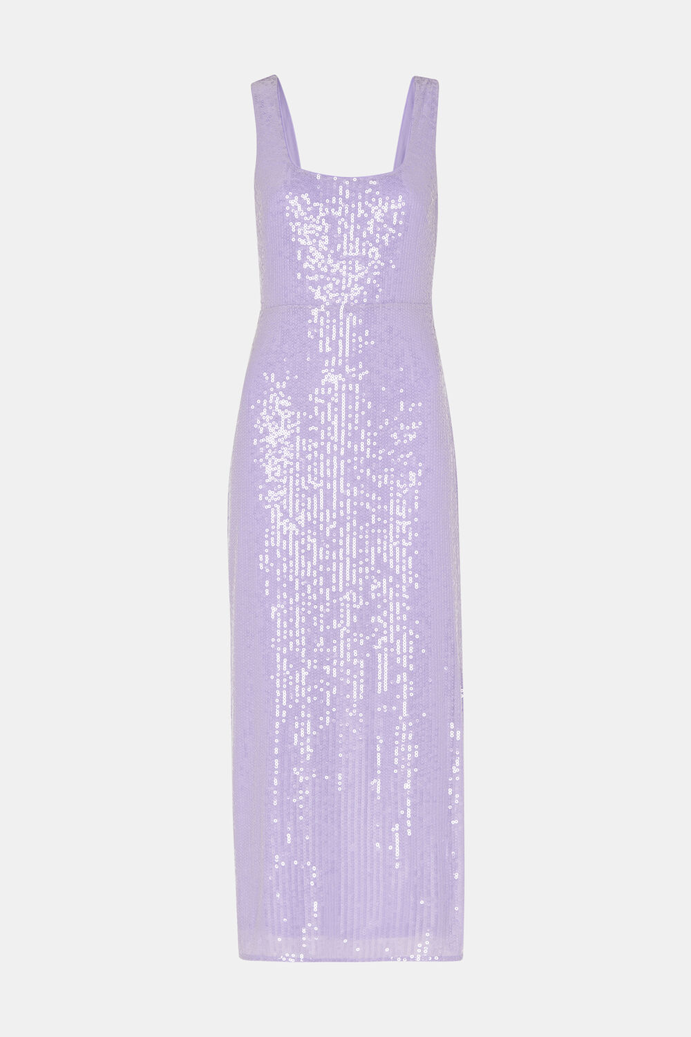 Lilac Miriam Sequin Midi Dress