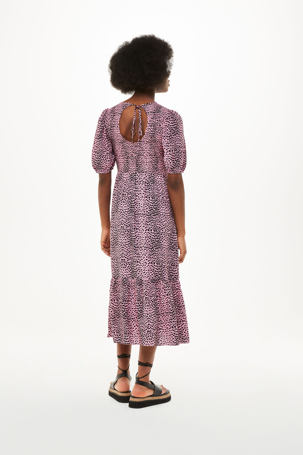 Sketched Cheetah Dress
