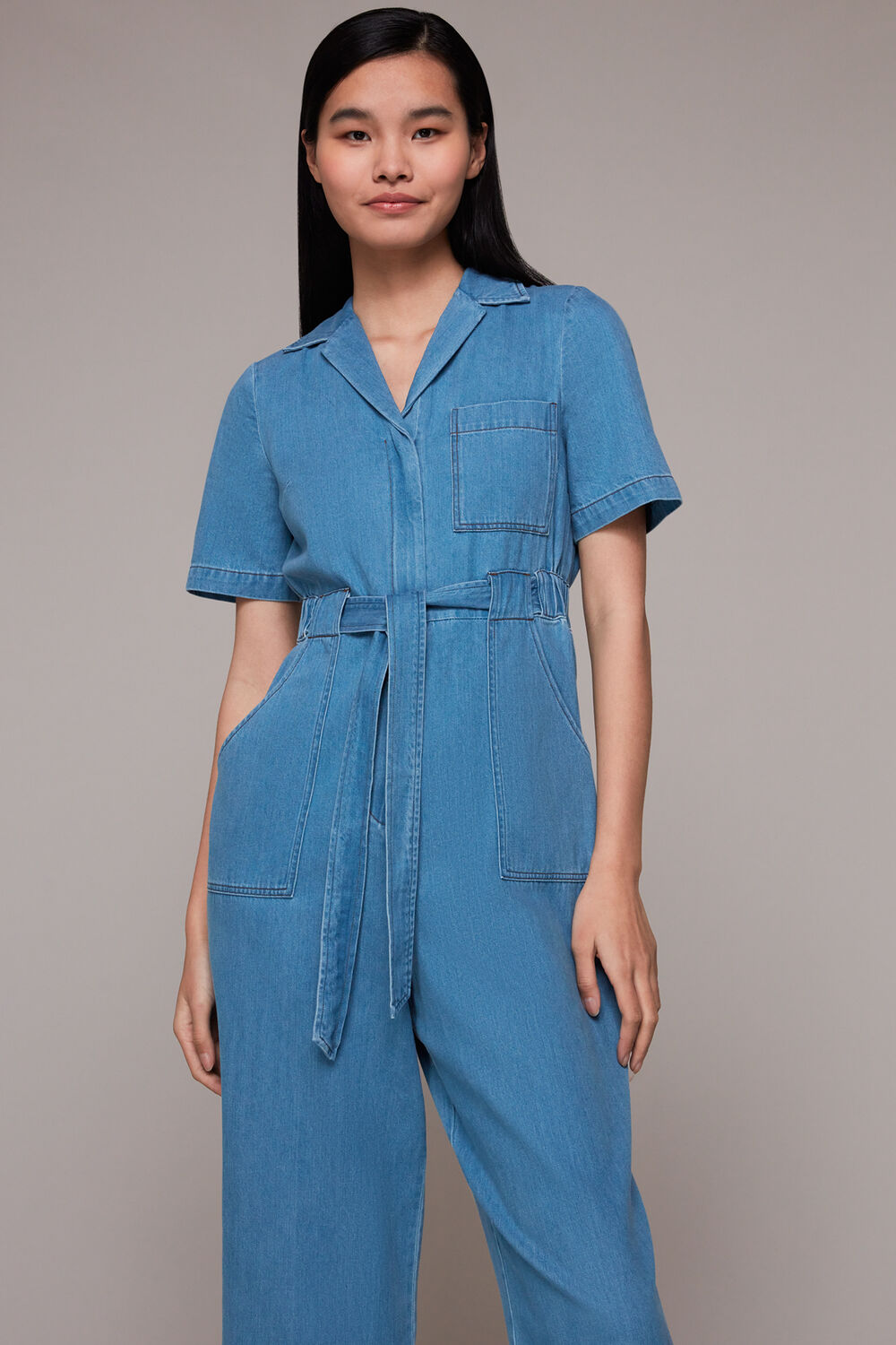 Ciara Denim Jumpsuit