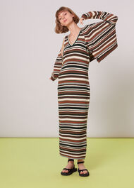 Willow Striped Knitted Dress
