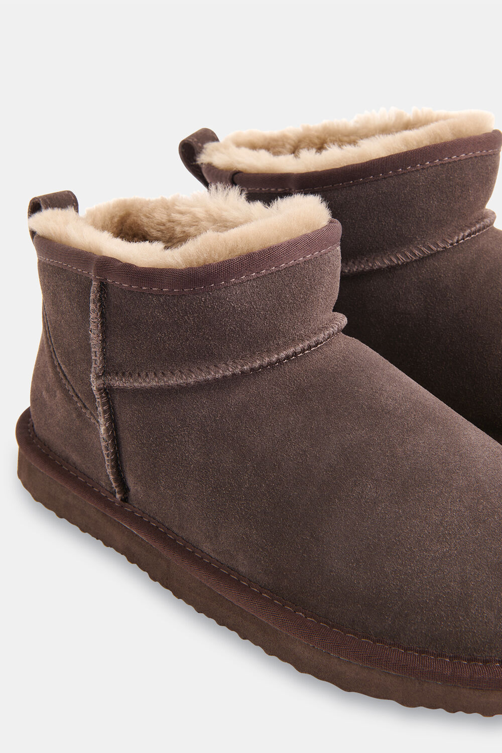 Taupe Mable Slipper Boot
