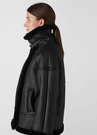 Faux Fur Biker
