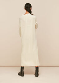 V Neck Knitted Dress