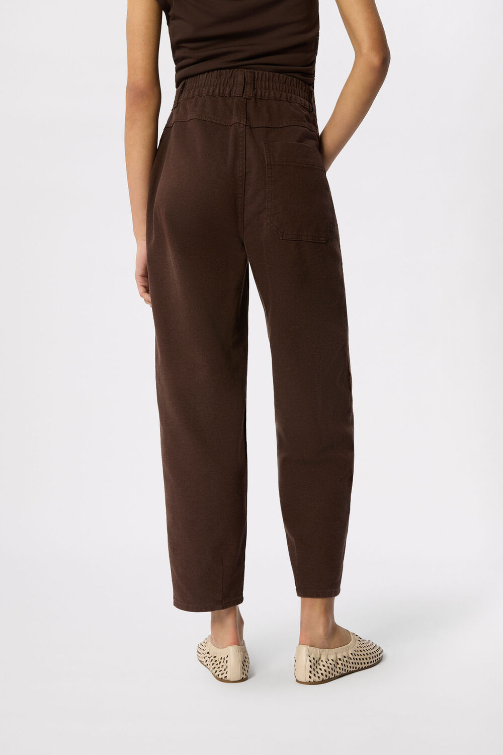 Brown Tessa Casual Trouser