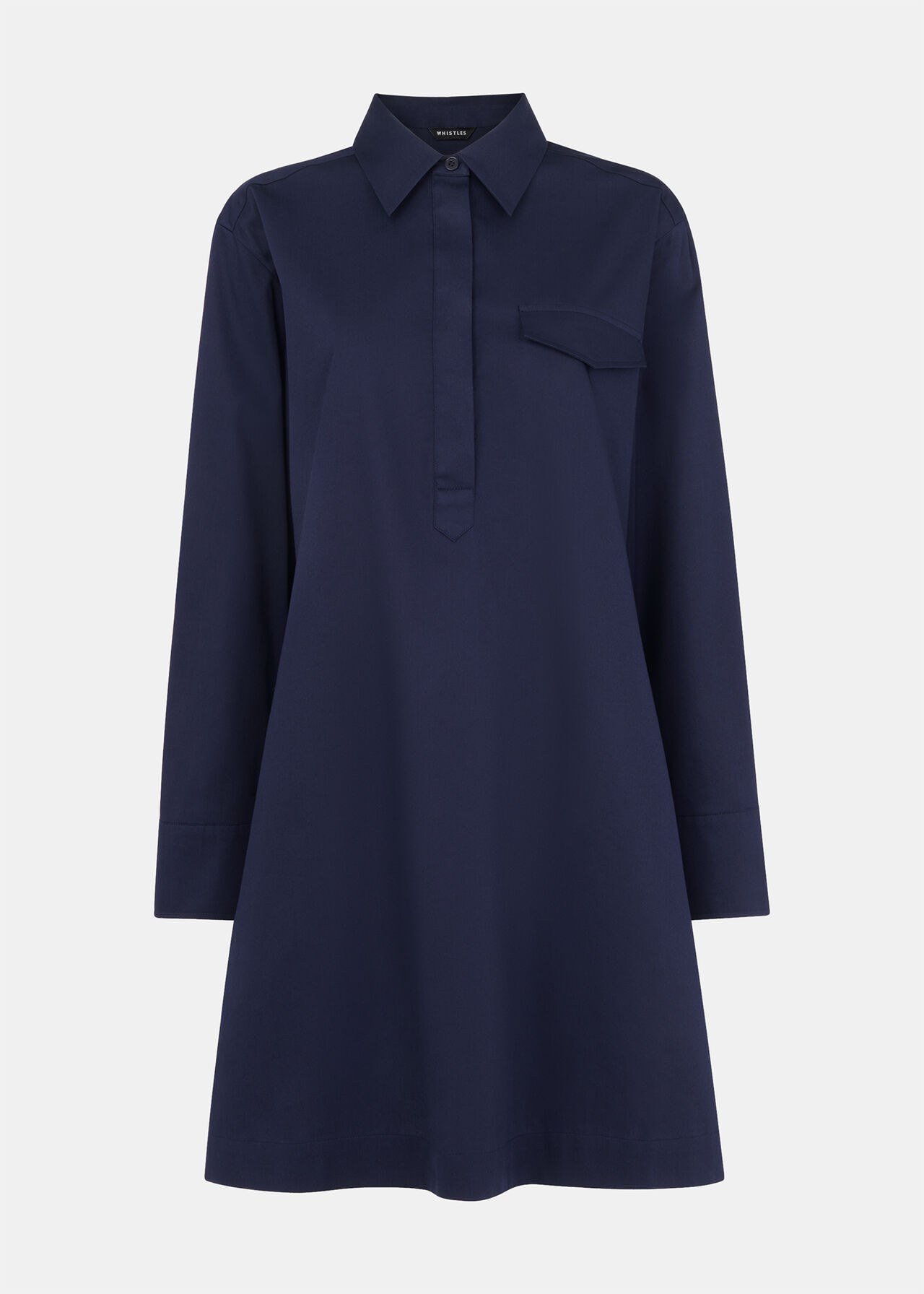Lara Cotton Shirt Dress