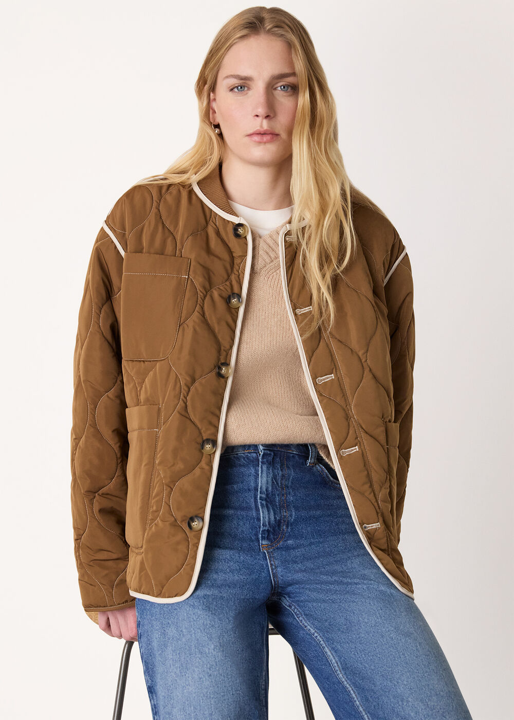 Reversible Quilted Coat