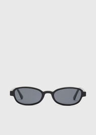 Slim Oval Sunglasses