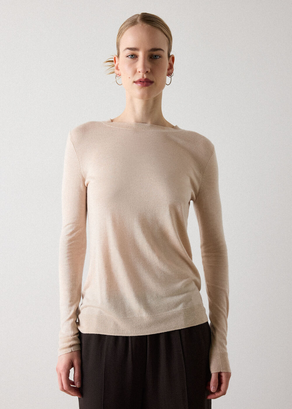 Neutral Annie Sparkle Crew Neck