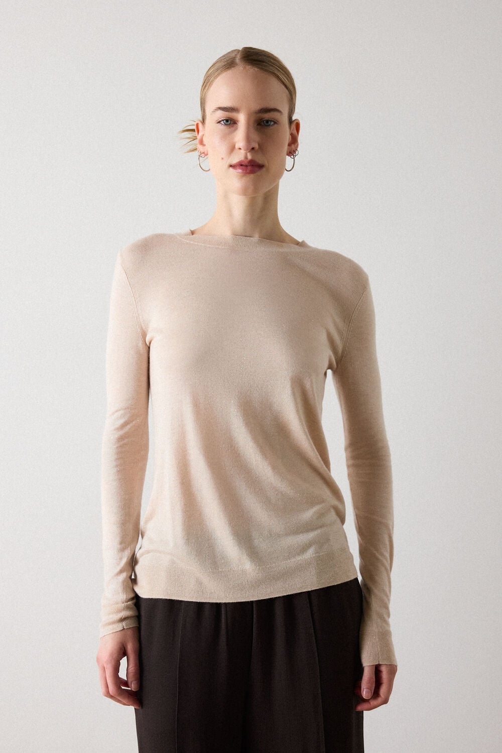 Neutral Annie Sparkle Crew Neck