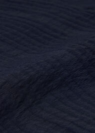 Textured Relaxed Viscose Shirt