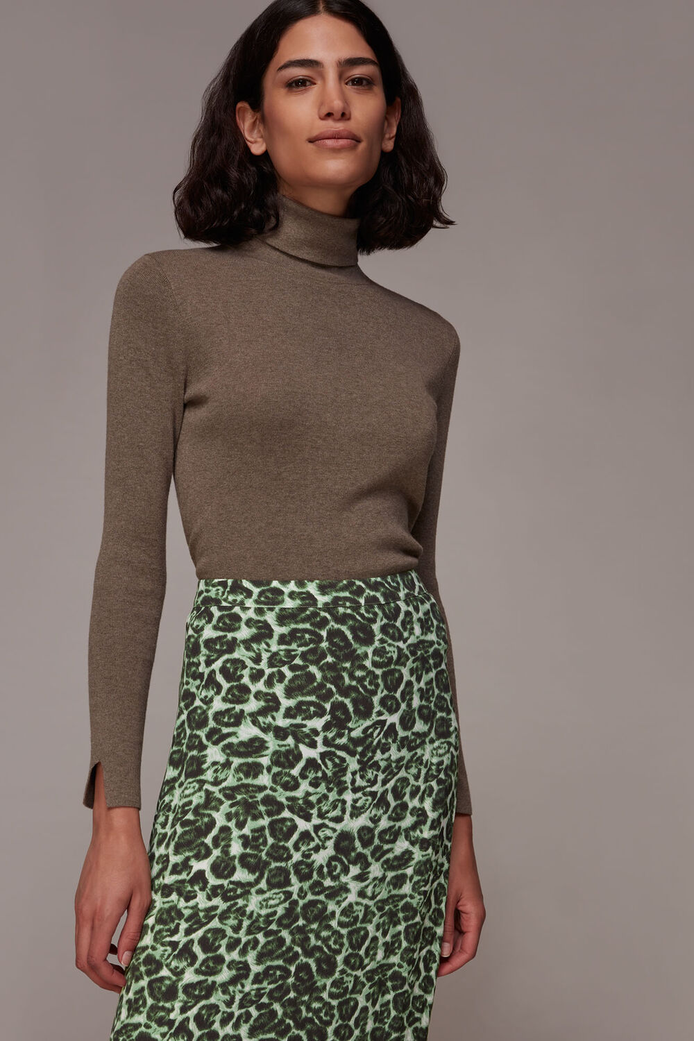 Clouded Leopard Skirt