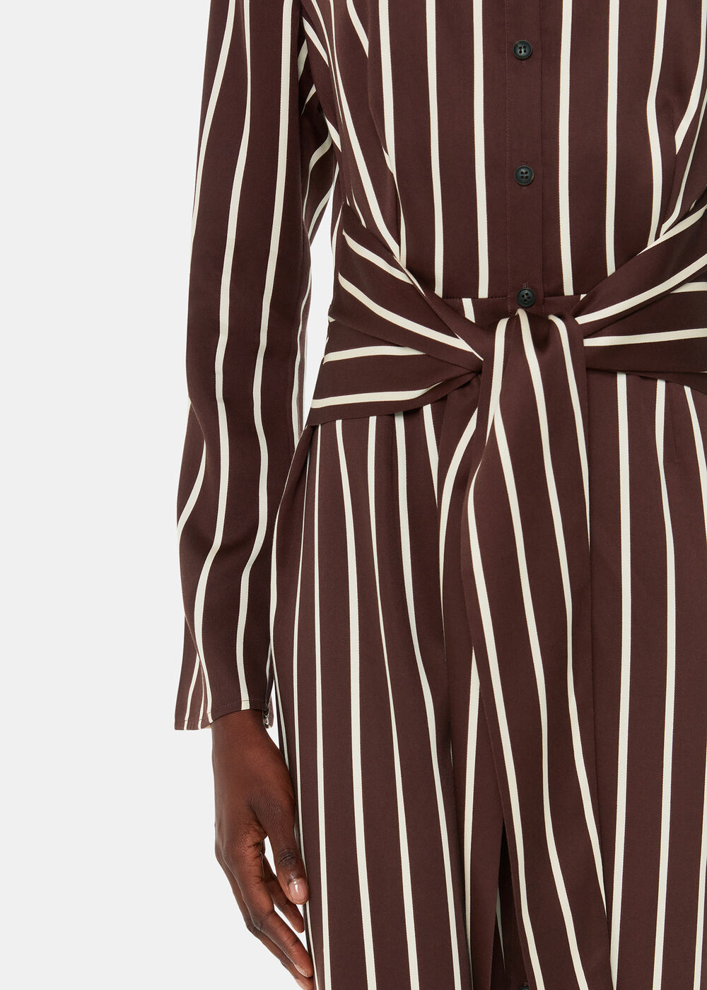 Alex Stripe Shirt Dress