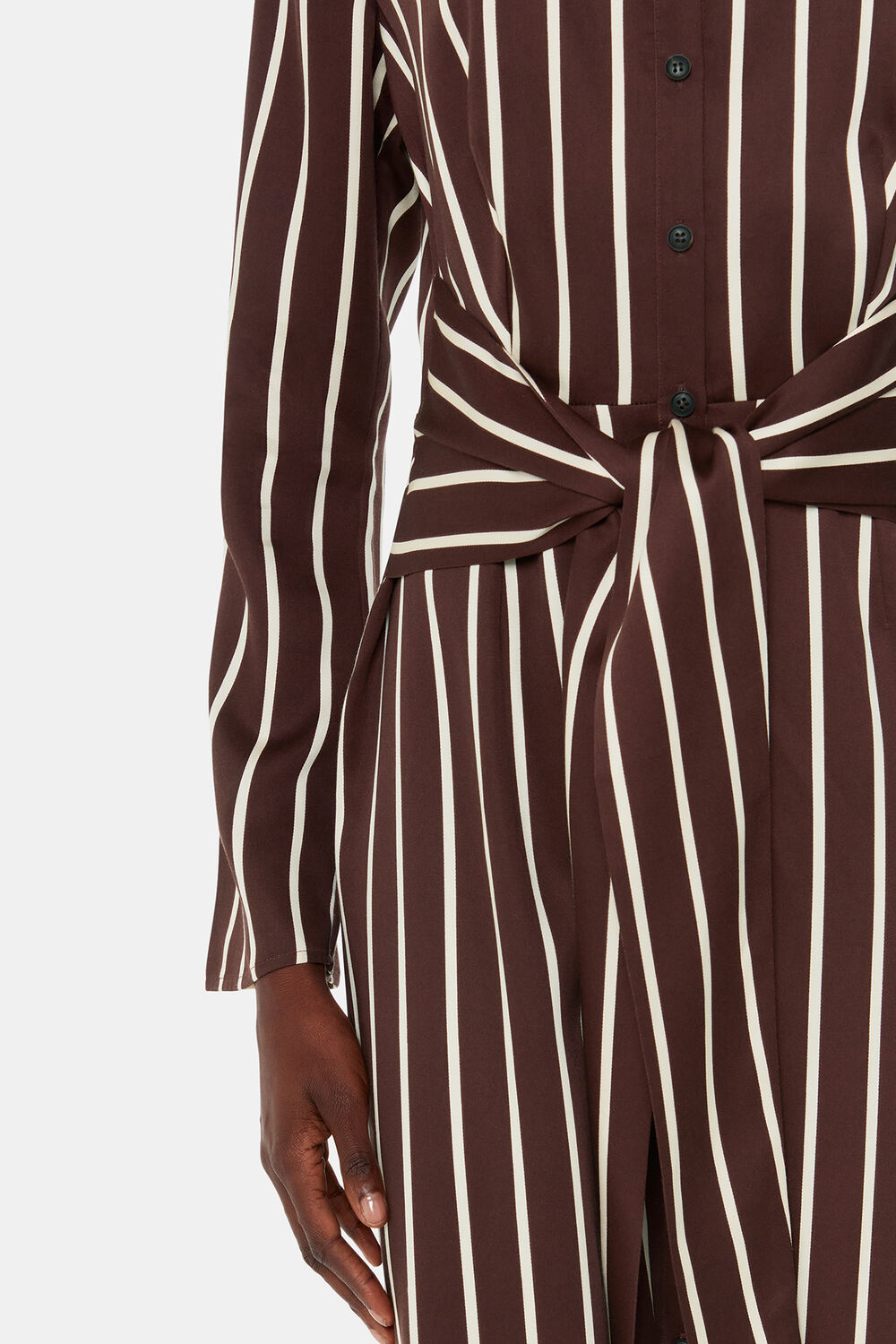 Alex Stripe Shirt Dress