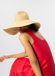 Oversized Straw Hat