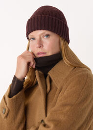 Brushed Lambswool Beanie Hat