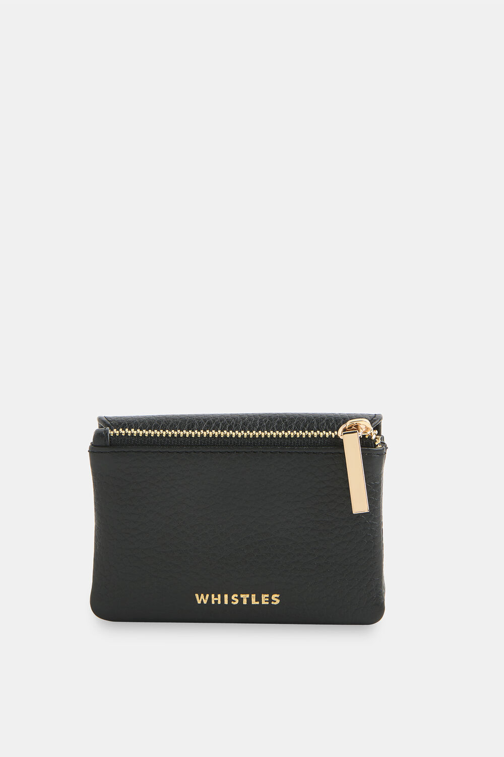 Black Eli Triple Pouch Compact Purse