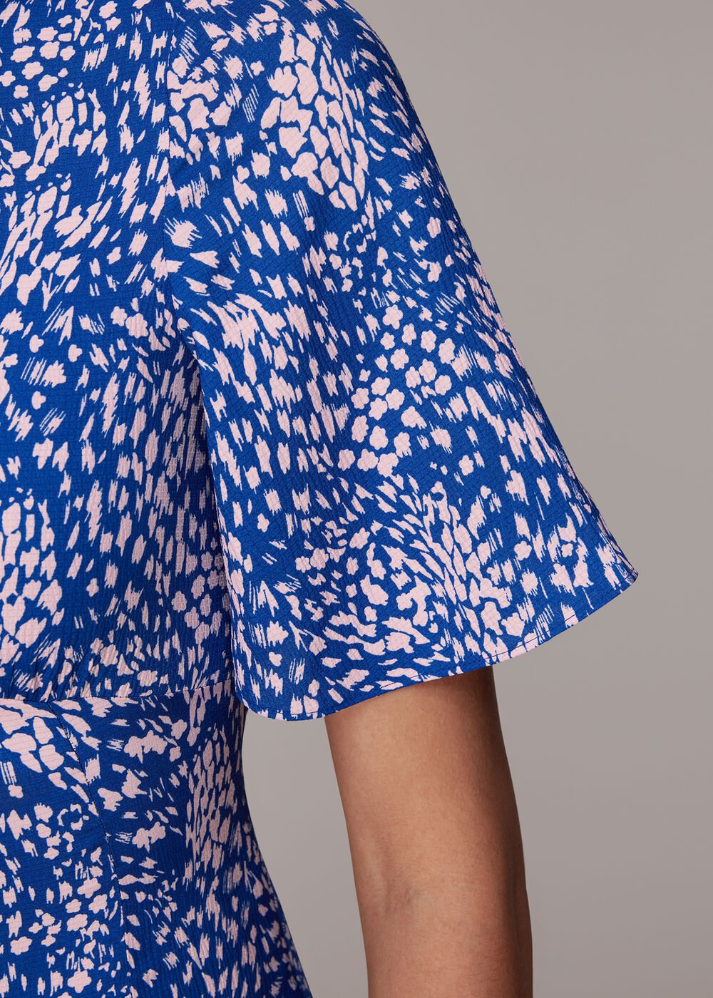Lively Animal Print Midi Dress