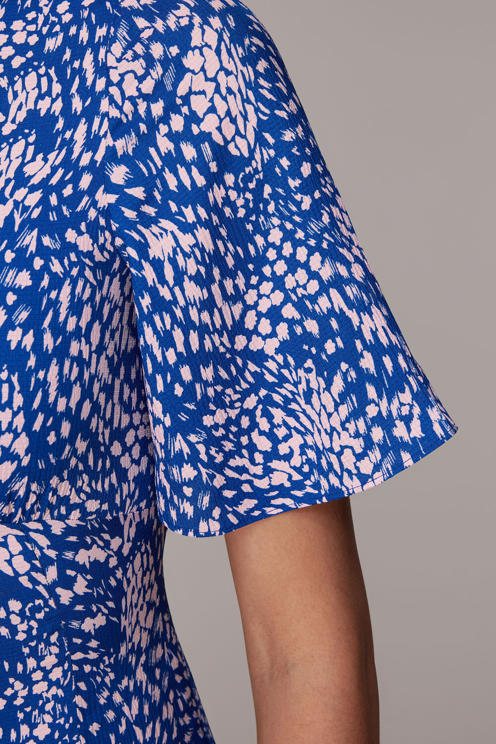 Lively Animal Print Midi Dress