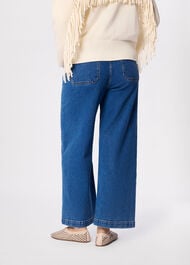 Stretch Straight Ankle Jean