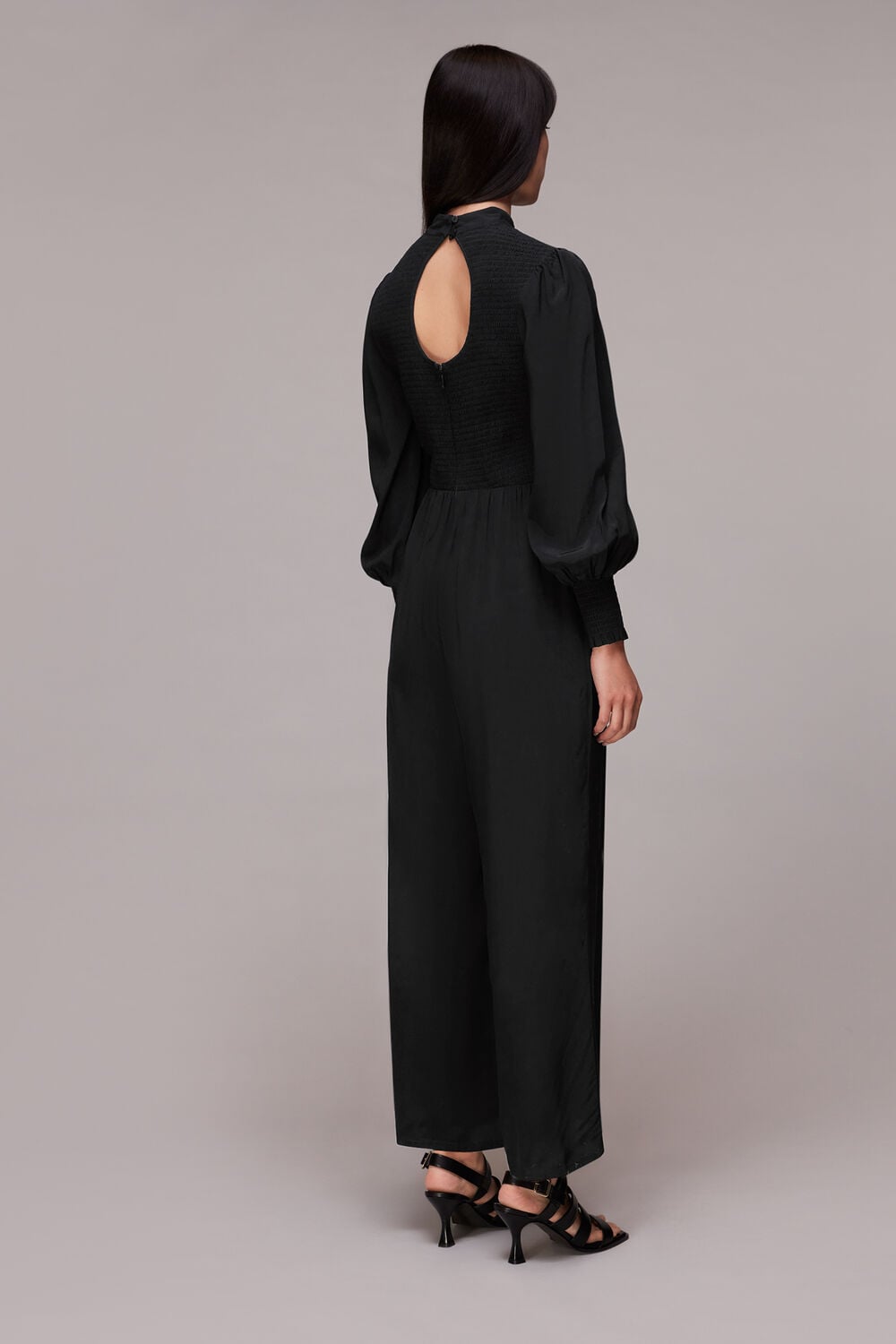 Shirred Bodice Jumpsuit