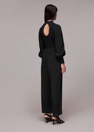 Shirred Bodice Jumpsuit